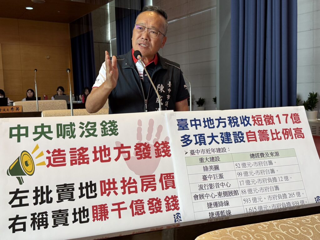 「普發5萬元」爭議 盧秀燕:衝擊各項建設預算須慎思 2 S 7045129