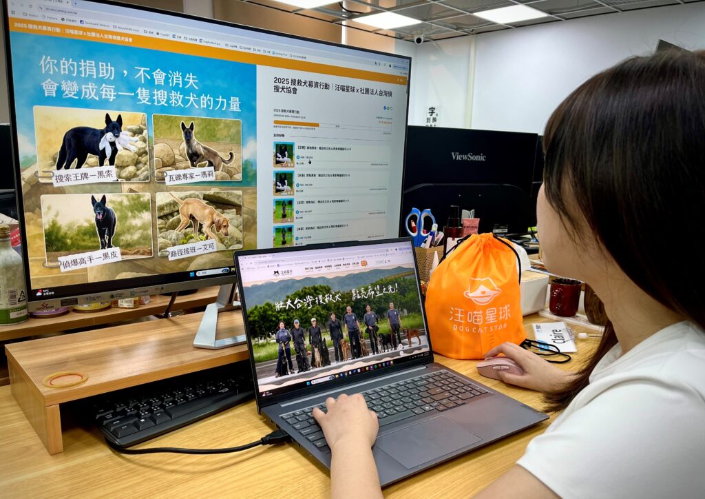 毛英雄進場看棒球!搜救犬「安心捐款行動」盼獲全民應援 3 114091722