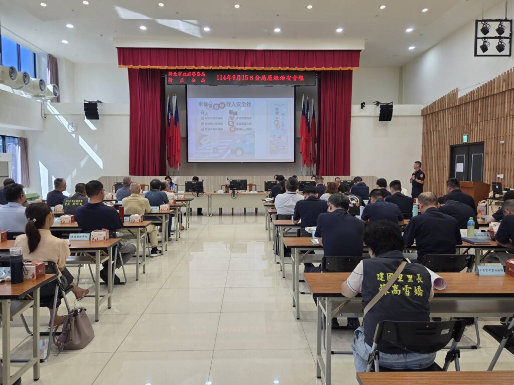 配合交通安全月 新店分局宣導 停讓文化 2 %E4%BA%8C 39