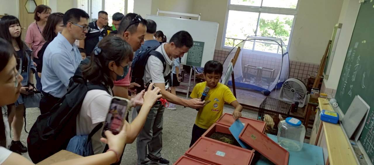 長樂國小生態校園吸引苗栗縣環教輔導團蒞臨參訪 6 602964