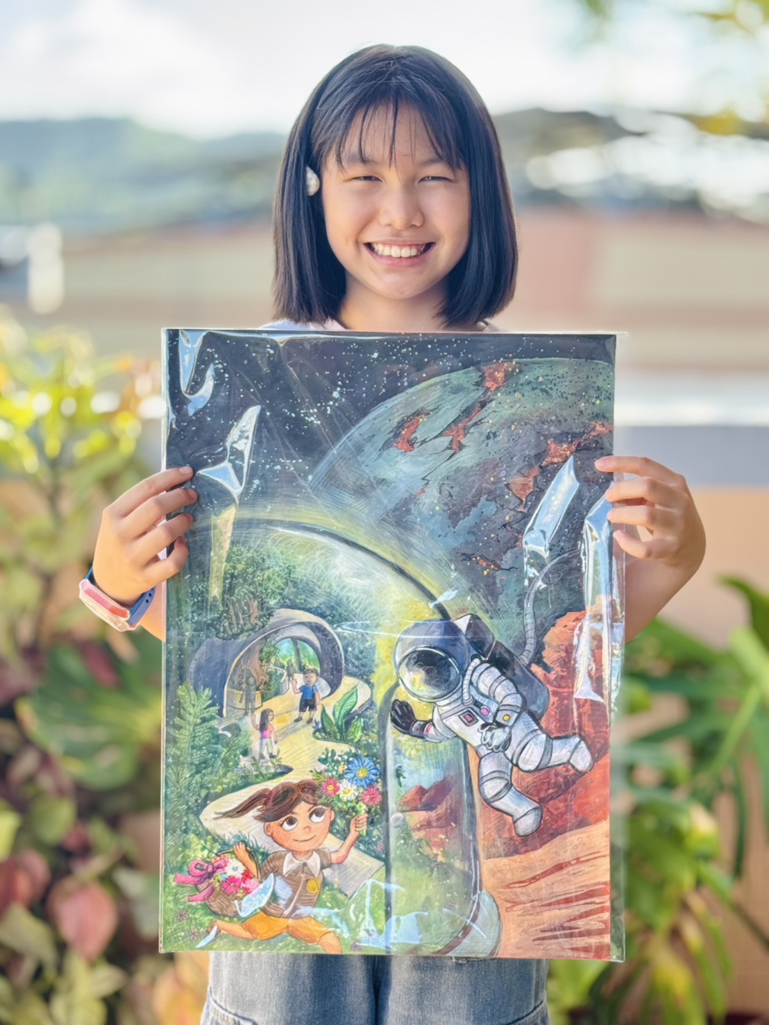 東信國小全國美術比賽基隆初賽成績亮眼黃祺芮獨得雙冠 15 S 13812045