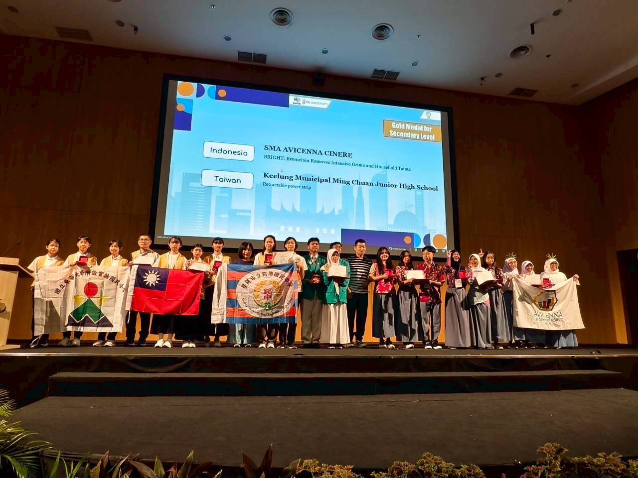 基隆銘傳國中GSIC雅加達國際發明展再奪金 9 300218