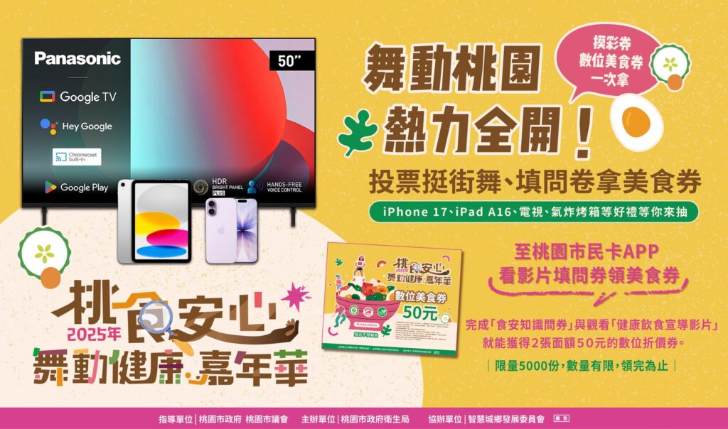 投票挺街舞、拿券吃美食! 桃食安心舞動健康嘉年華11月10日起全民線上應援開跑! 10 S 120725550 1024x604 1
