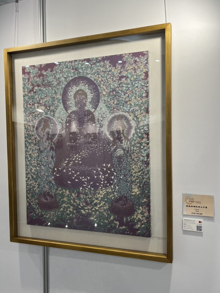 華嚴光華.膠彩新境──陳俊吉《華藏嚴飾》當代佛畫創作展隆重登場 20 S 73383989