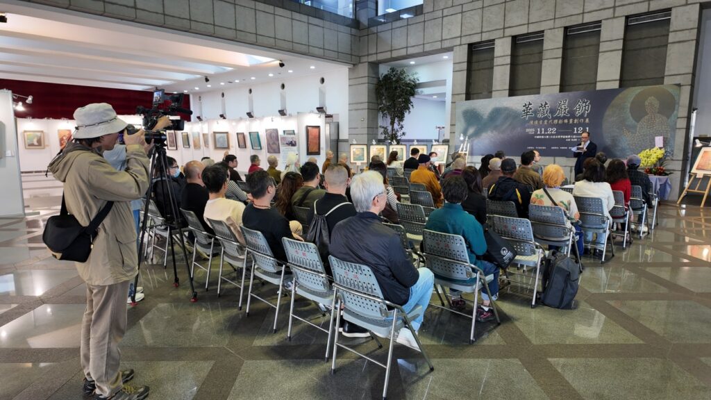 華嚴光華.膠彩新境──陳俊吉《華藏嚴飾》當代佛畫創作展隆重登場 16 S 73383971