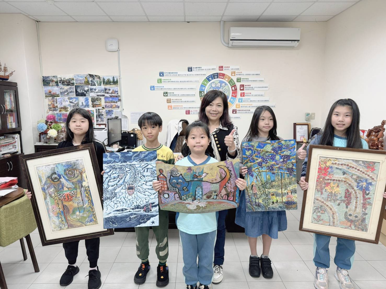 中和國小全國美術比賽成績亮麗 展現藝術環境教學成果 2 122755