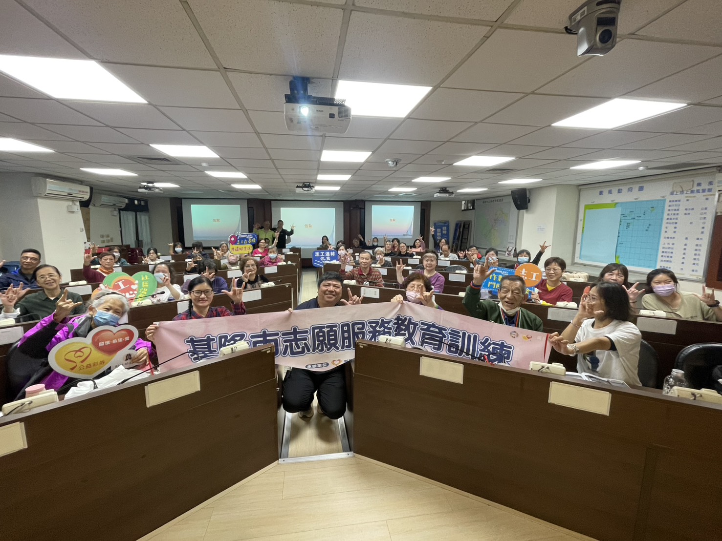 志推中心結合社區防災辦理志工教育訓練 2 S 140435473