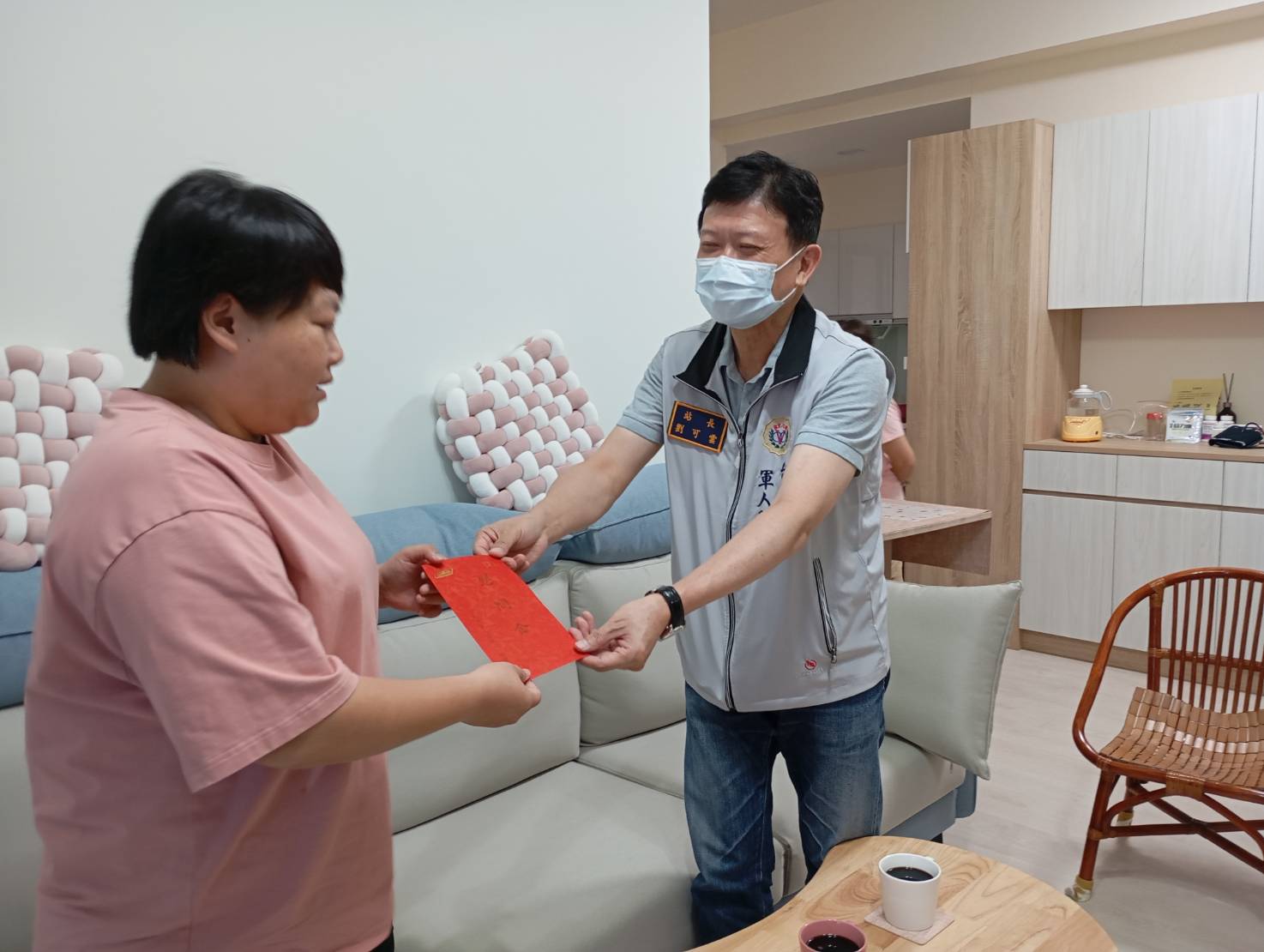 落實照顧官兵服務 台南軍人服務站探視陸軍士官 39 1 0