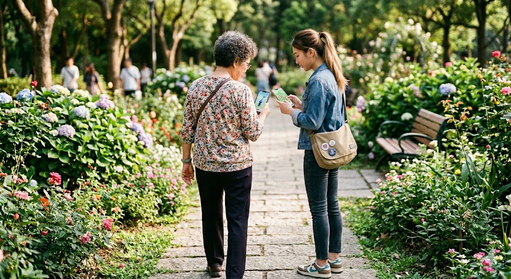 「阿嬤玩皮克敏玩到上癮」 孫女擔心活動量暴增上網求助 「阿嬤玩皮克敏玩到上癮」 孫女擔心活動量暴增上網求助