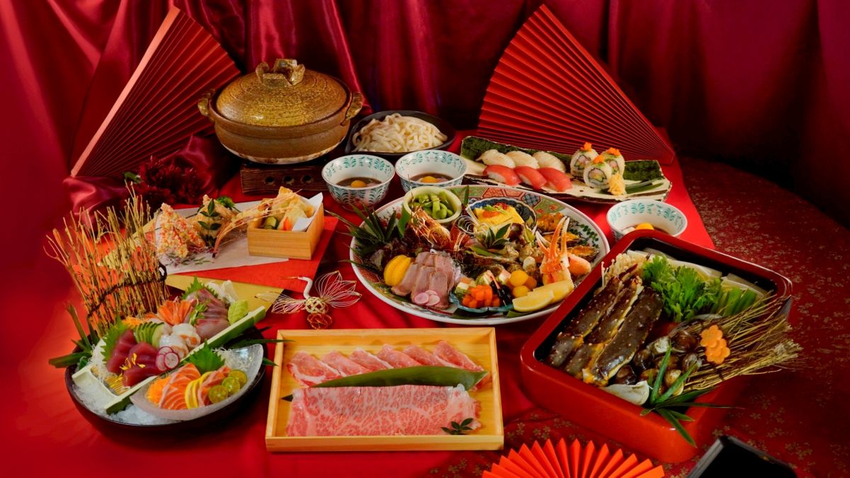 別被大桌菜綁架!莞固和食打造「質感輕圍爐」 小家庭爽嗑鱈場蟹 圖/來自日本關西的正統和食品牌「莞固和食」,今年春節特別針對3至4人的小家庭,推出精緻的「2026新春圍爐會席」。(莞固和食 提供)