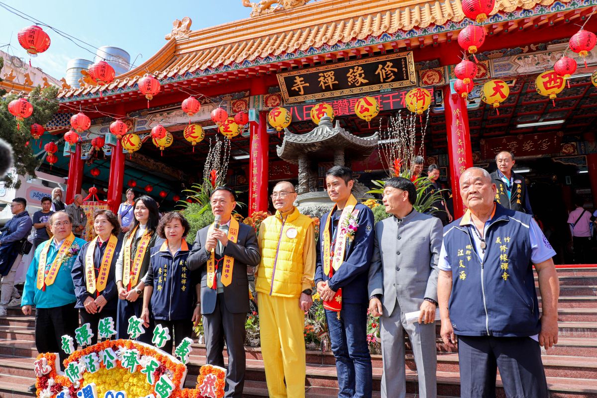 濟公活佛到台80週年! 義竹修緣禪寺盛辦全國祈安慶典 濟公活佛到台80週年! 義竹修緣禪寺盛辦全國祈安慶典