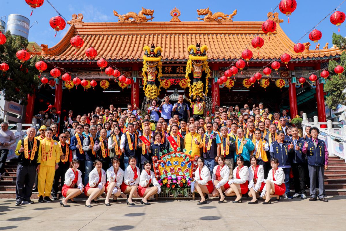 濟公活佛到台80週年! 義竹修緣禪寺盛辦全國祈安慶典 濟公活佛到台80週年! 義竹修緣禪寺盛辦全國祈安慶典