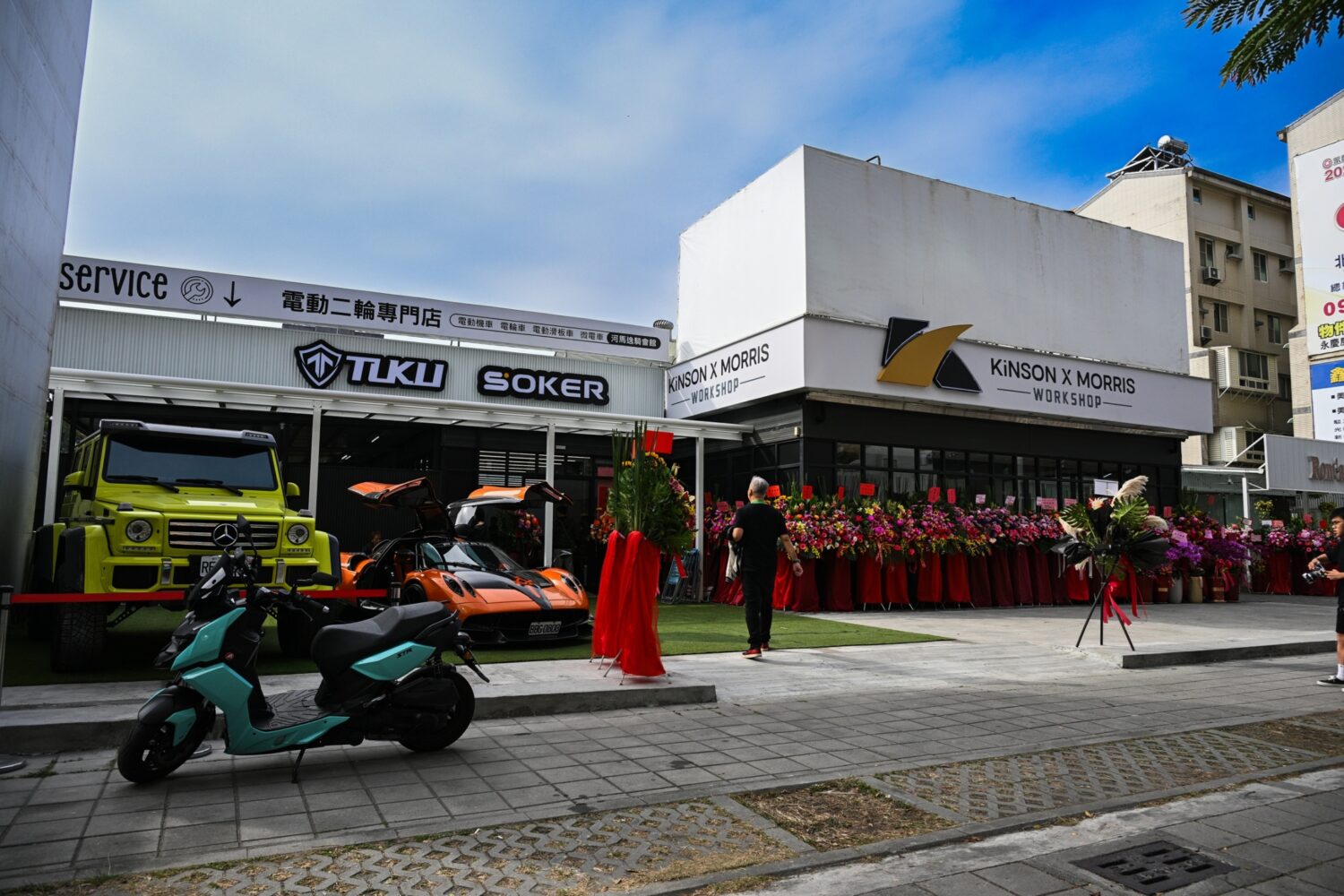 深化南台灣綠色移動布局 台端攜手在地夥伴打造「鼓山青海店」 電動二輪專門店鼓山青海店。(圖/業者 提供)