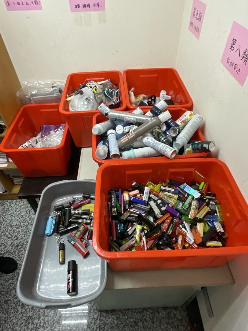 桃機春節疏運升級 航警整合替代役、保安警力提升安檢效率 桃機春節疏運升級 航警整合替代役、保安警力提升安檢效率