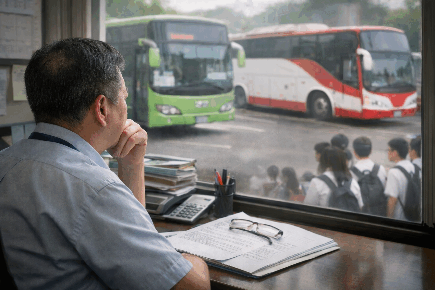 從駕駛打人到投訴無門 桃園市高中學生專車亂象一次看 從駕駛打人到投訴無門 桃園市高中學生專車亂象一次看