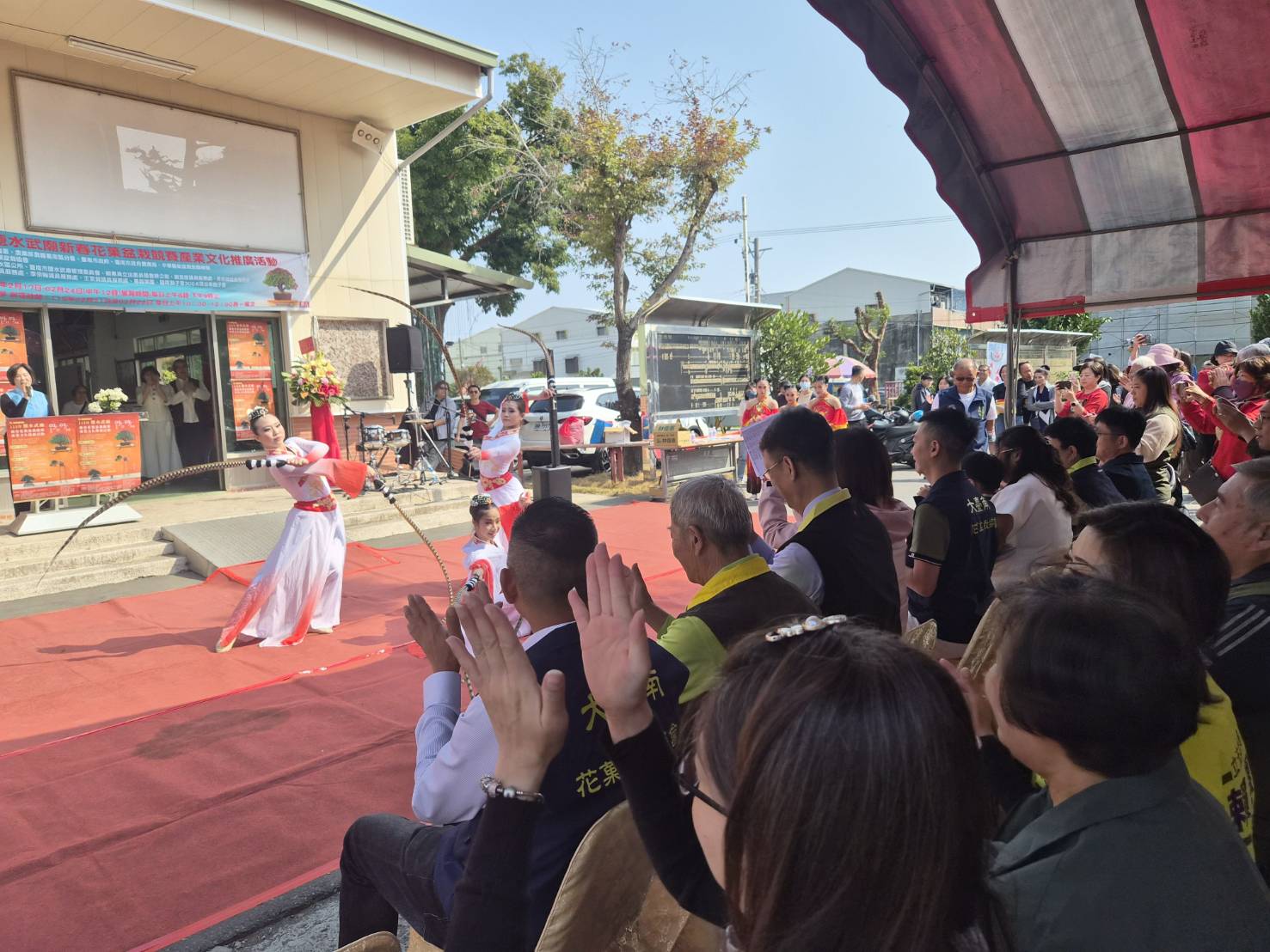 新春最強開運景點!「鹽水武廟」花菓盆栽盛宴登場 茶道入展添雅趣 新春最強開運景點!「鹽水武廟」花菓盆栽盛宴登場 茶道入展添雅趣