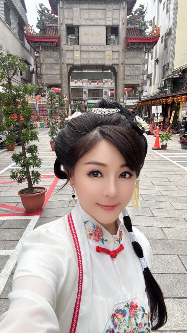 《台灣傳奇》停播後再出發 陳心彤跨足外泌體美容產業開創新舞台 陳心彤過去演出《台灣傳奇》,古裝造型深受觀眾喜愛。(圖/陳心彤提供)