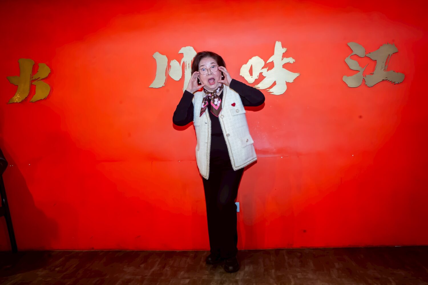 「國民阿嬤」陳淑芳、金馬影帝李康生、「國民舅舅」王耀慶出席電影《漫長的告別》記者會 「國民阿嬤」陳淑芳出席電影《漫長的告別》記者會。(圖/禾力文創 提供)