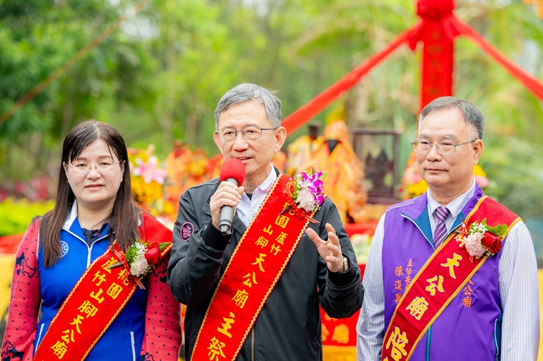 蘆竹山腳天公廟重建動土啟動 地方信仰再續傳承新頁 蘆竹山腳天公廟重建動土啟動 地方信仰再續傳承新頁