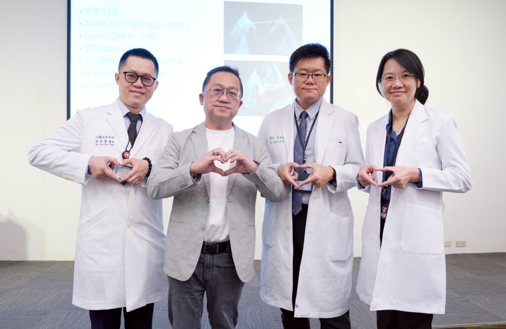 53歲男「心臟雙重爆擊」 全台首例NeoChord + PCI整合手術免開胸助重啟心生 4 DSC05590