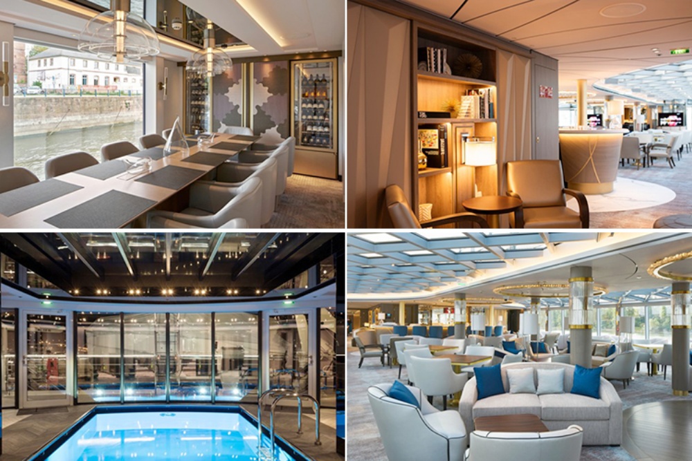 Uniworld寰宇精品河輪2026新品發表 萊茵傳奇再現 隆河浪漫花語 1 ▲伊莉莎白號內部裝潢現代典雅、設施齊全,在許多玩家心裡擁有不可撼動的地位。