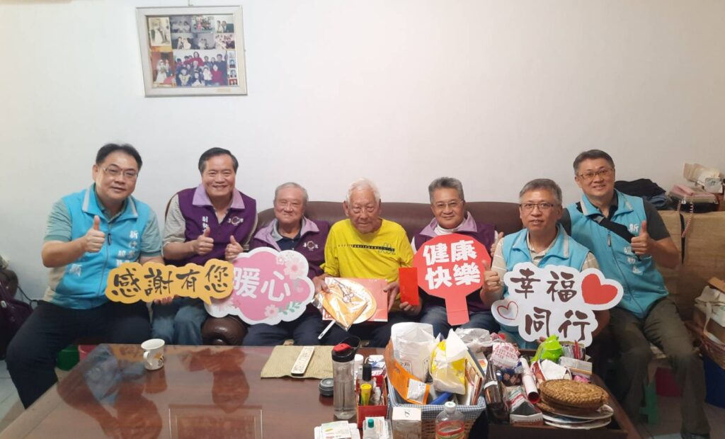 新竹榮服處攜手慈善社團 啟動百歲人瑞祝壽關懷行動 2 114071611