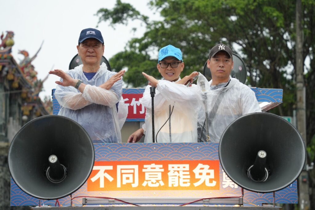 新竹車掃力挺鄭正鈐、高虹安 趙少康:不出門投票就是在幫民進黨! 1 11407201