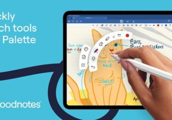 Goodnotes 針對 Apple Pencil Pro 推出全新功能,包括面板(Palette)和動態墨水(Dynamic Ink) Goodnotes 針對 Apple Pencil Pro 推出全新功能,包括面板(Palette)和動態墨水(Dynamic Ink)
