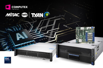 次世代運算:神雲科技與TYAN在COMPUTEX 2024發表基於第六代Intel® Xeon®處理器的伺服器,專為AI、高性能計算、雲端及企業工作負載設計 次世代運算:神雲科技與TYAN在COMPUTEX 2024發表基於第六代Intel® Xeon®處理器的伺服器,專為AI、高性能計算、雲端及企業工作負載設計