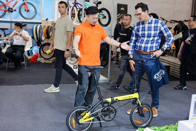 DAHON大行的「D-VELO」技術成為2024年歐洲自行車展的焦點 DAHON大行的「D-VELO」技術成為2024年歐洲自行車展的焦點