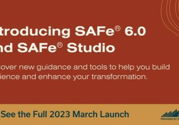 SAFe® 6.0 和 SAFe® Studio 平台:改變企業實現業務敏捷性的方式 SAFe® 6.0 和 SAFe® Studio 平台:改變企業實現業務敏捷性的方式