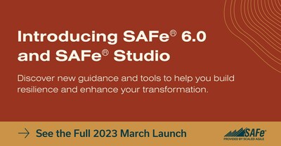 SAFe® 6.0 和 SAFe® Studio 平台:改變企業實現業務敏捷性的方式 SAFe® 6.0 和 SAFe® Studio 平台:改變企業實現業務敏捷性的方式