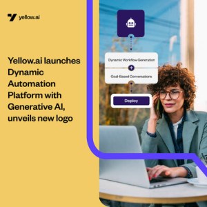 Yellow.ai 推出具有生成式 AI 的動態自動化平台 (DAP),並推出全新商標 Yellow.ai 推出具有生成式 AI 的動態自動化平台 (DAP),並推出全新商標