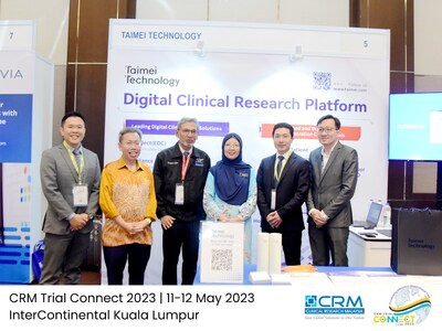 CRM Trial Connect 2023:馬來西亞衛生部長扎麗哈到訪太美醫療科技展台 CRM Trial Connect 2023:馬來西亞衛生部長扎麗哈到訪太美醫療科技展台