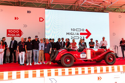 1000 MIGLIA 2023 由 ANDREA VESCO 打破紀錄並勝出 1000 MIGLIA 2023 由 ANDREA VESCO 打破紀錄並勝出