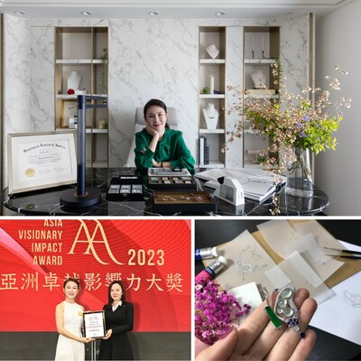 亞洲年輕設計師黃毓亭 Kelly Huang Jewelry 祖母愛傳承 榮獲亞洲卓越影響力大獎 亞洲年輕設計師黃毓亭 Kelly Huang Jewelry 祖母愛傳承 榮獲亞洲卓越影響力大獎