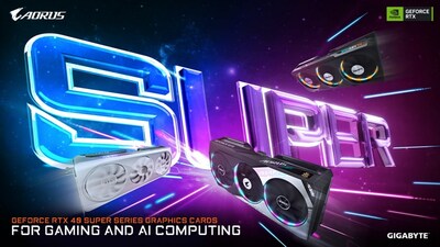 AI 超世代!技嘉 GEFORCE RTX 40 SUPER 系列顯示卡矚目登場 AI 超世代!技嘉 GEFORCE RTX 40 SUPER 系列顯示卡矚目登場