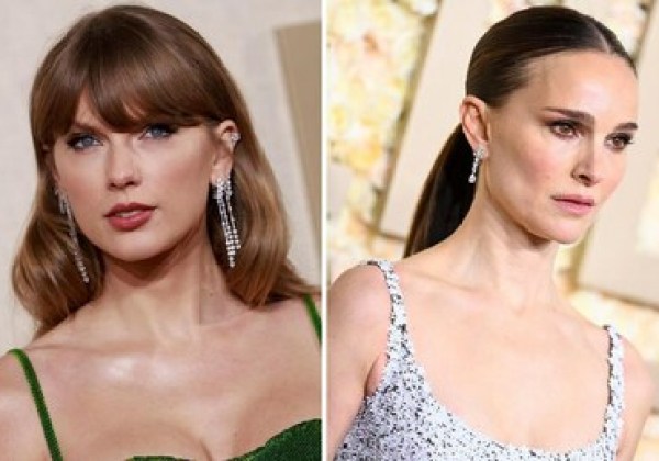 Taylor Swift 和 Natalie Portman 在 2024 年金球獎頒獎典禮上佩戴 De Beers 珠寶綻放光彩 Taylor Swift 和 Natalie Portman 在 2024 年金球獎頒獎典禮上佩戴 De Beers 珠寶綻放光彩