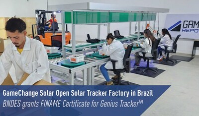GameChange Solar 在巴西開設追日系統工廠 GameChange Solar 在巴西開設追日系統工廠