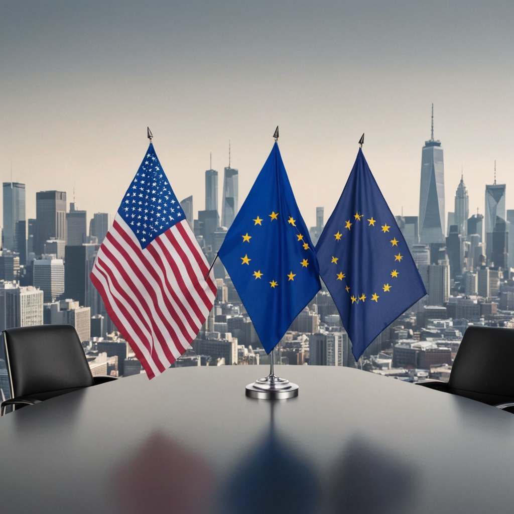 川普對歐盟加徵50%關稅威脅:台股面臨重大考驗 | 索引新聞 INDEX News 川普對歐盟加徵50%關稅威脅:台股面臨重大考驗(示意圖)