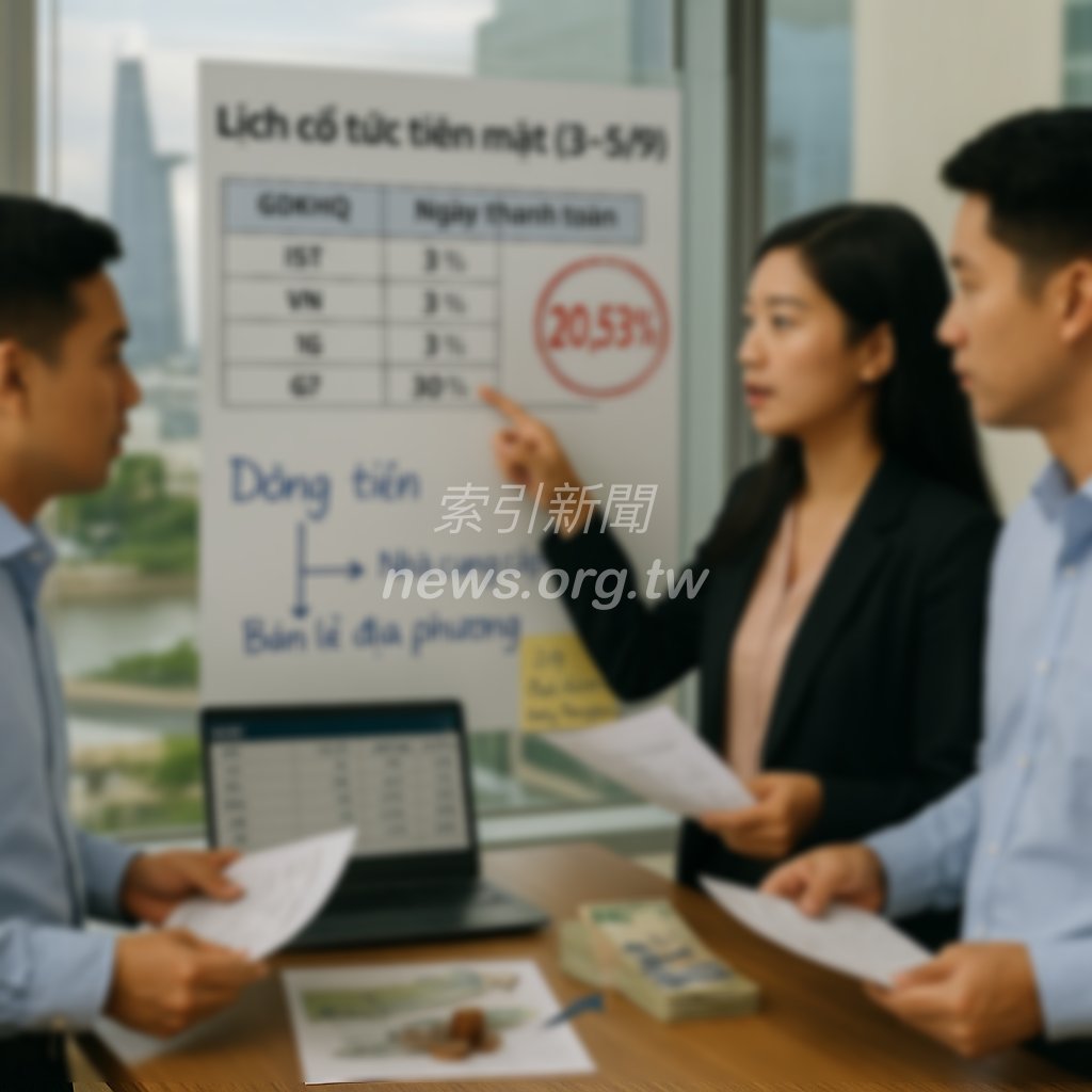 越南快訊:上市公司現金股利排程出列(9/3–9/5) | 索引新聞 INDEX News 越南快訊:上市公司現金股利排程出列(9/3–9/5)