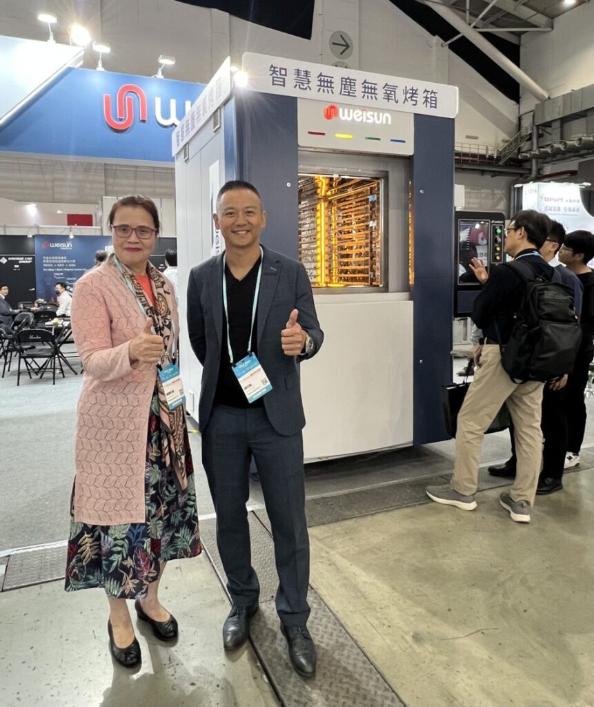 會研董事長參訪偉勝乾燥 關注ESG製程與無形資產新契機 會研基金會董事長王怡心參訪偉勝乾燥。(會研基金會提供)