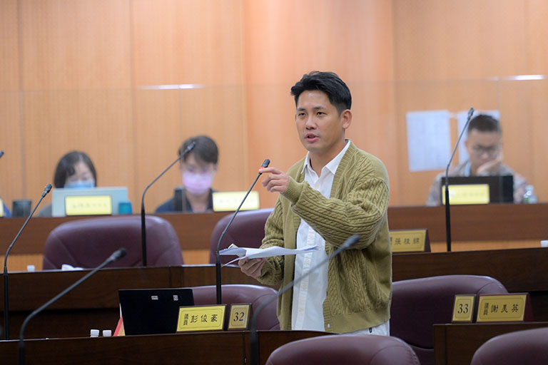 市府推動可負擔住宅 市議員彭俊豪:應謹慎擬定「市場機制管理」! 市府推動可負擔住宅 市議員彭俊豪:應謹慎擬定「市場機制管理」!