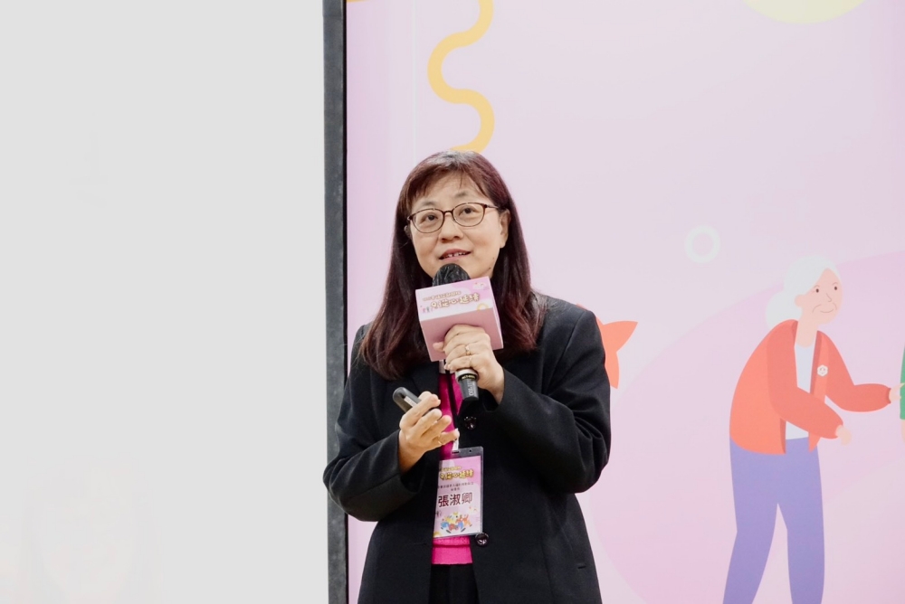 老盟「幸福從鄰開始、從心延續」翻轉獨老無用論 讓高齡者為社區傳遞幸福 老盟祕書長張淑卿。(圖/中華民國老人福利推動聯盟提供)