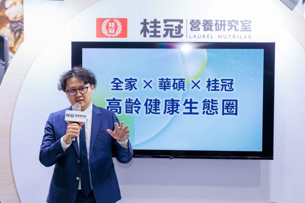 桂冠攜手全家、華碩打造高齡健康生態圈 整合健康數據與 AI 建議 桂冠實業營銷中心副總經理王振宇。(圖/ 桂冠實業 提供)
