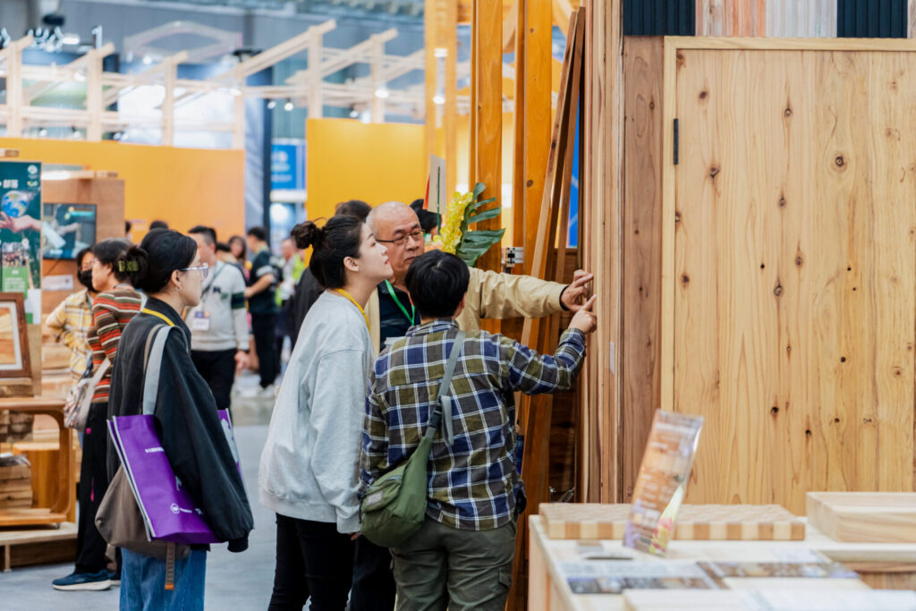 熱潮延燒!國產材臺灣館成打卡新景點 展現森林到城市的永續力量 (圖/農業部林業及自然保育署提供)