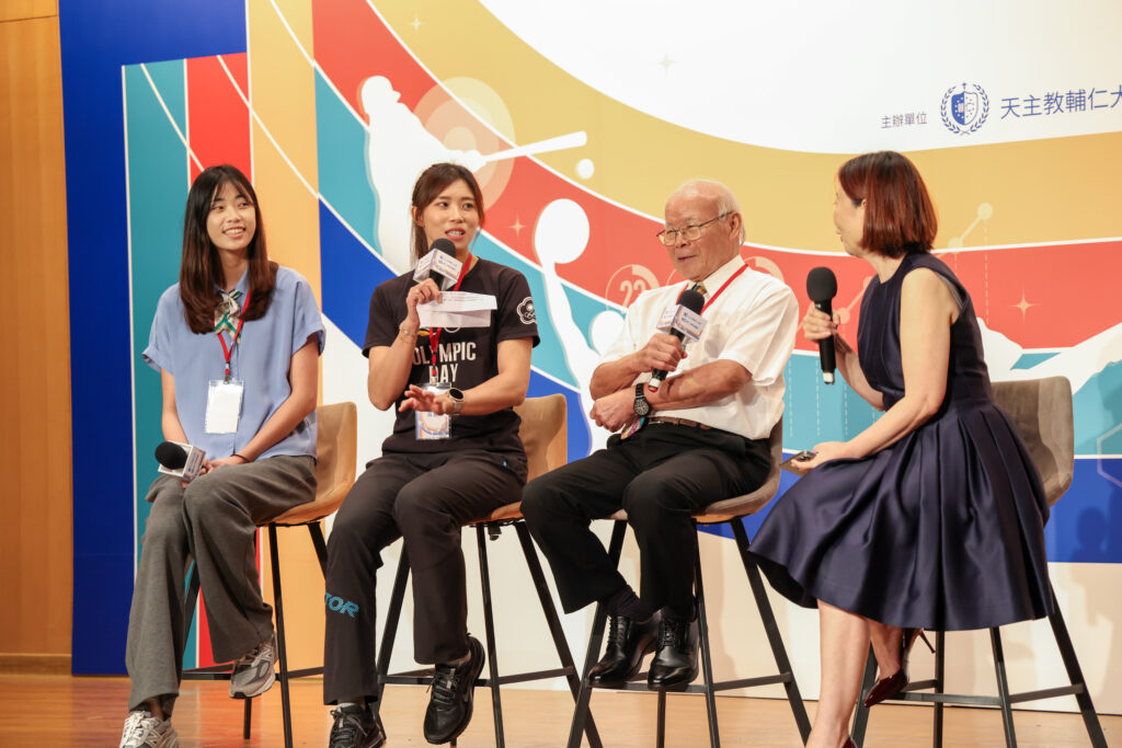 輔大成立再生醫學中心 攜手國家運動科學中心啟動運動醫學新時代 11 橫跨半世紀的奧運國手首度同台,從1968年墨西哥奧運走到現代科學化訓練體系,三位來自不同世代的運動員,在同一舞台上展開對話。輔醫提供