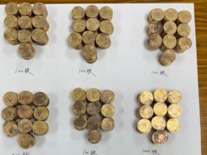 粗糙假50元硬幣露餡 信義警一舉查獲677枚 26 MEITU 20260226 174805528