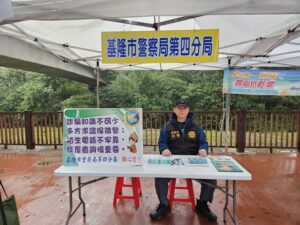 i台灣2.0安樂社區全民健走暨身心障礙健走活動 基四警到場識詐宣導 14 一 107
