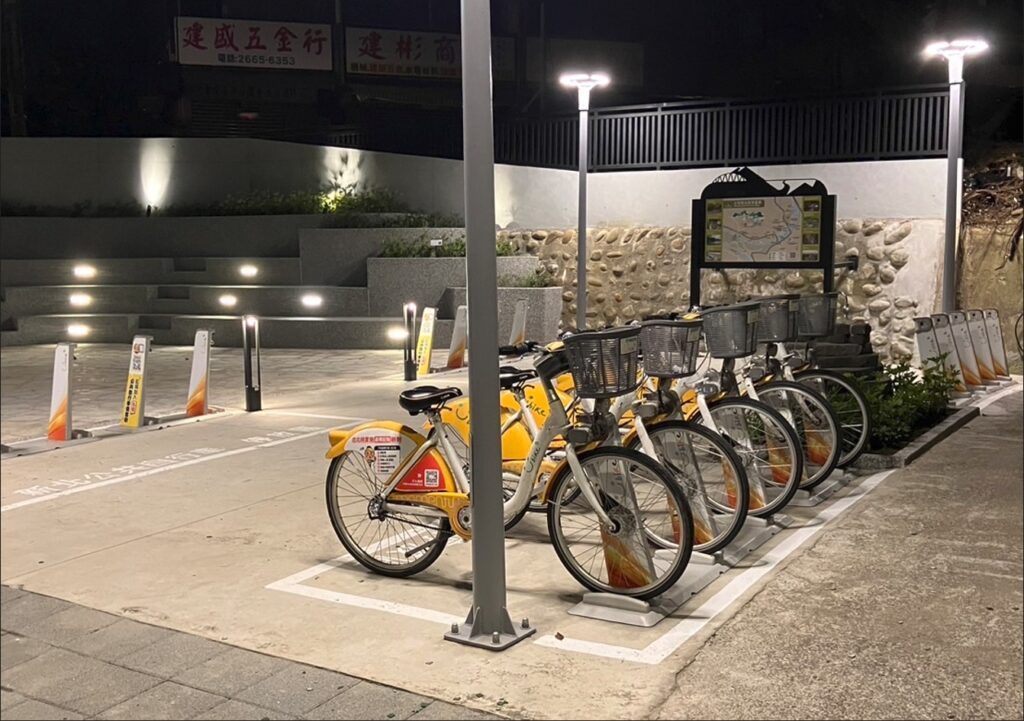 坪林消防隊舊址變身YouBike站 串聯茶鄉春意 18 坪林區「國中碇坪路二段口」YouBike租賃站